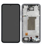 Lcd + Touch + Frame Per Samsung Galaxy A35 5G Awesome Navy Originale